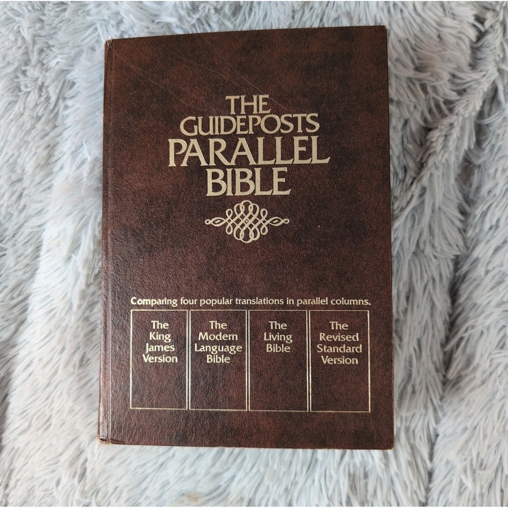 The Guideposts Parallel Bible Zondervan Hardcover KJV, MLB, TLB, RSV 1973
